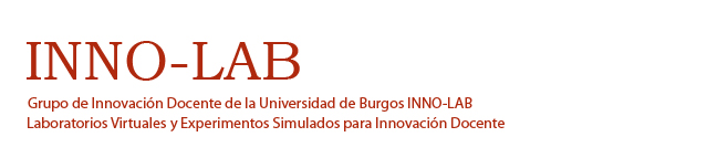 logotipo Innolab, inno-lab, home, grupo innovación docente universidad de burgos, experimentos simulados, laboratorios virtuales