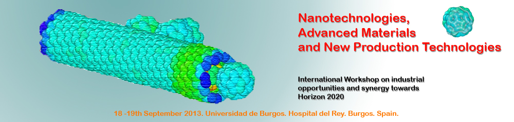 Nanotechnologies, Advanced Materials and New Production Technologies. International Workshop on industrial opportunities Horizon 2020. Burgos.